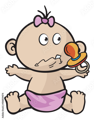 human emotions in a little baby