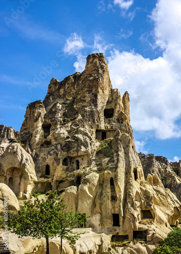 Goreme park, rock valley landscape, Cappadocia, Turkey