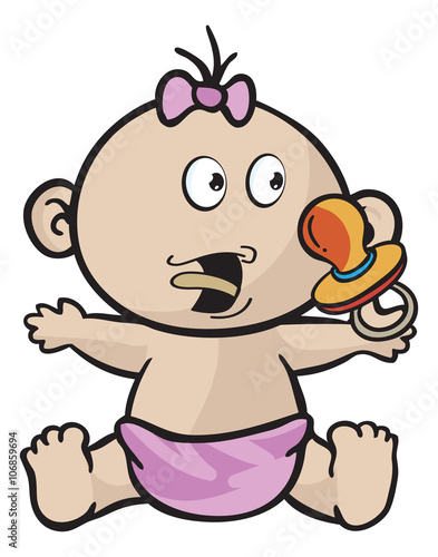 human emotions in a little baby