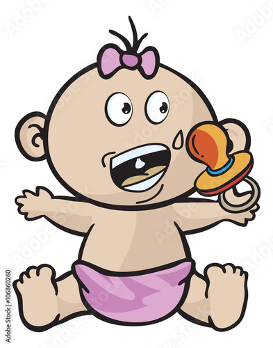 human emotions in a little baby