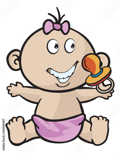 human emotions in a little baby