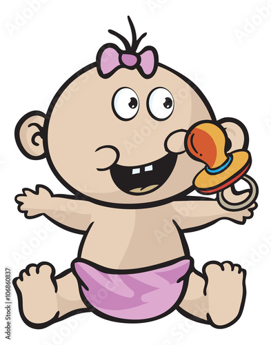 human emotions in a little baby