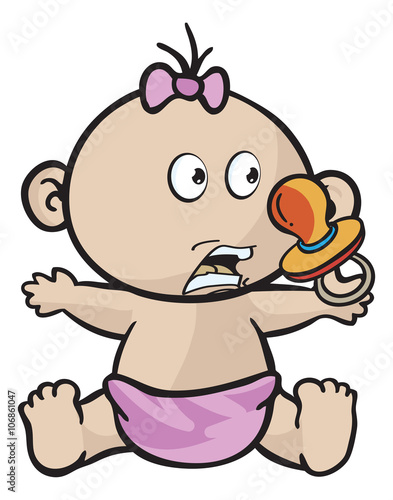 human emotions in a little baby