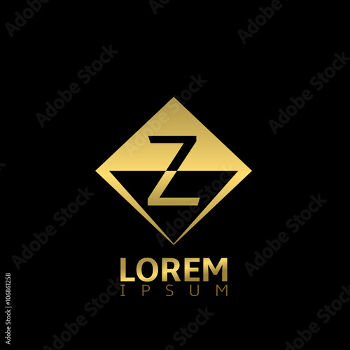 Free Download Golden Z letter - GFXLoad