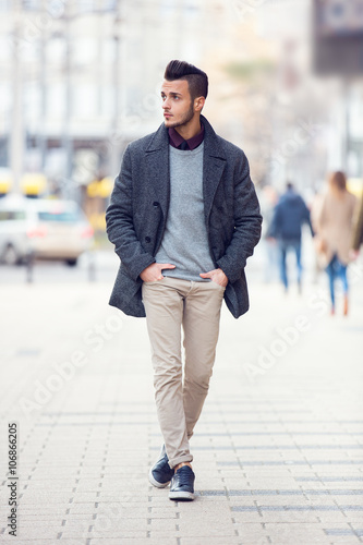 Young fashion man