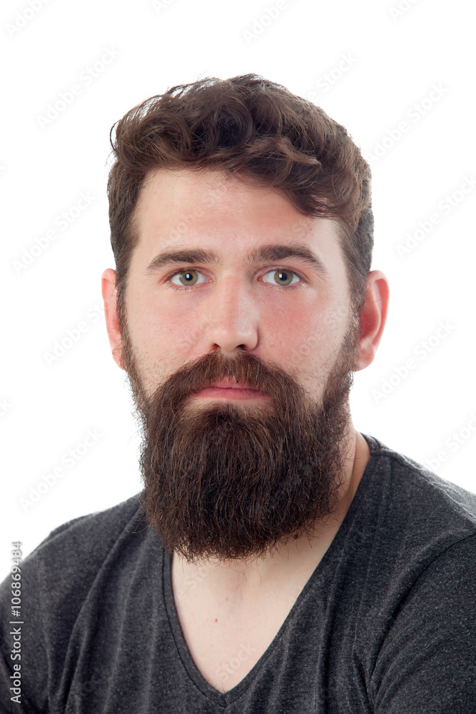 Fototapeta premium Handsome man with long beard