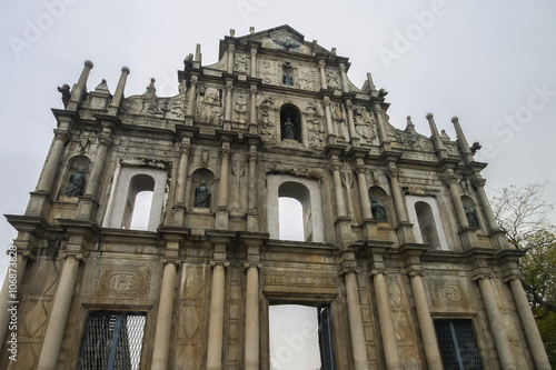 Ruins of St. Paul's (聖ポール天主堂跡) in Macau