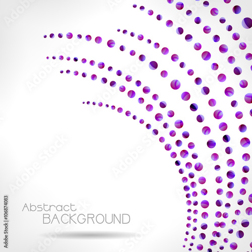 Violet abstract background.