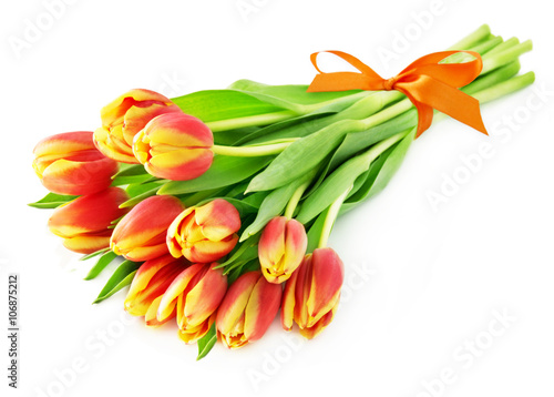 Fototapeta Naklejka Na Ścianę i Meble -  Tulpen - Blumenstrauß