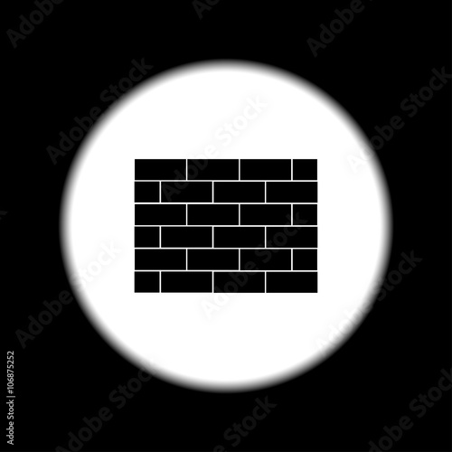 Brick Vector icon