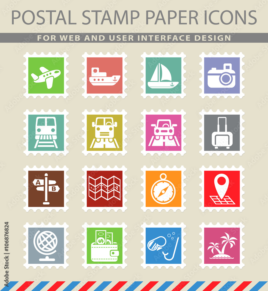 travel icon set travel icon set