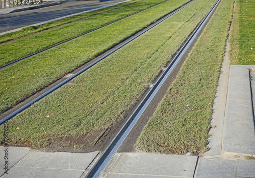rails du tramway