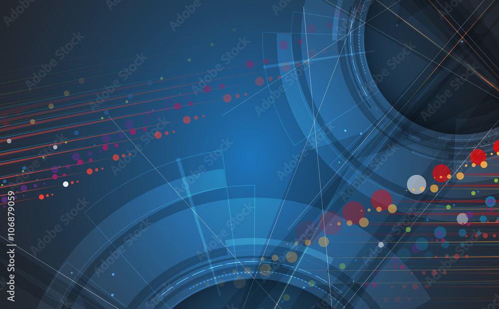 Obraz premium Abstract cell background. Medicine and sciense research