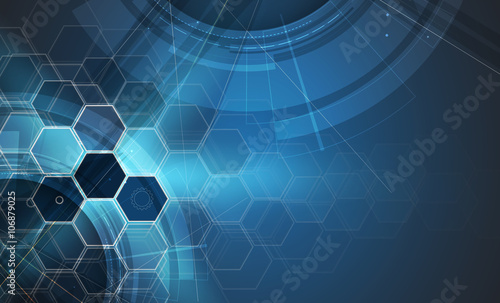 Abstract cell background. Medicine and sciense research