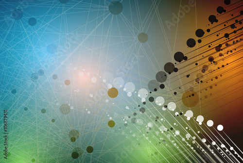 Abstract cell background. Medicine and sciense research