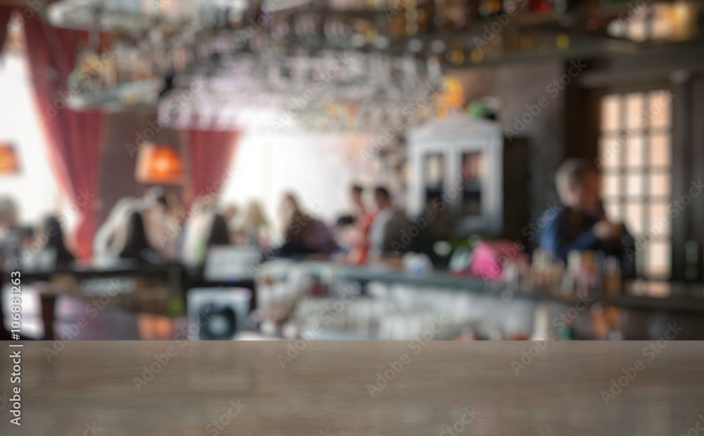Obraz premium bar