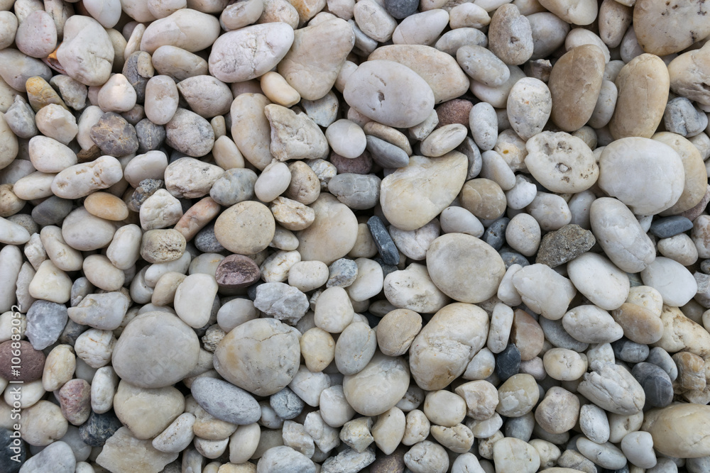 Pebble stones on coastline Pebble stones on coastline