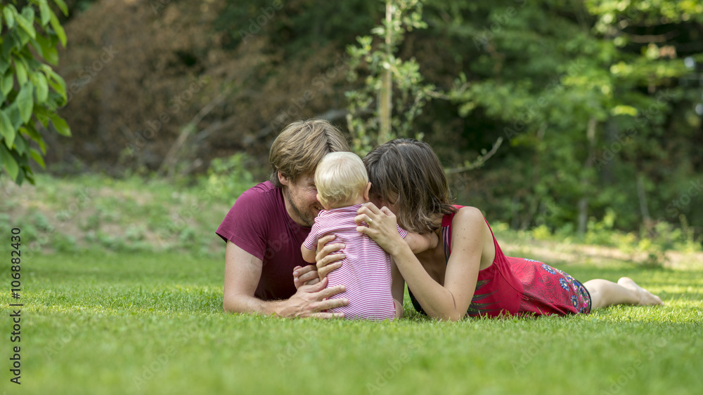 Family joy and happiness