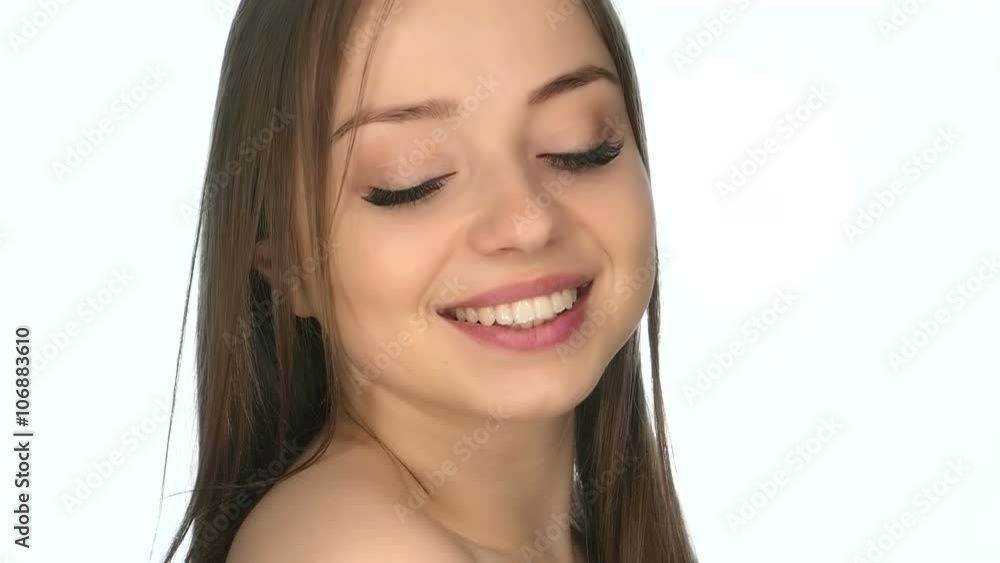 Beautiful sexy young girl flirts , slow motion
Beautiful sexy young girl flirts , slow motion