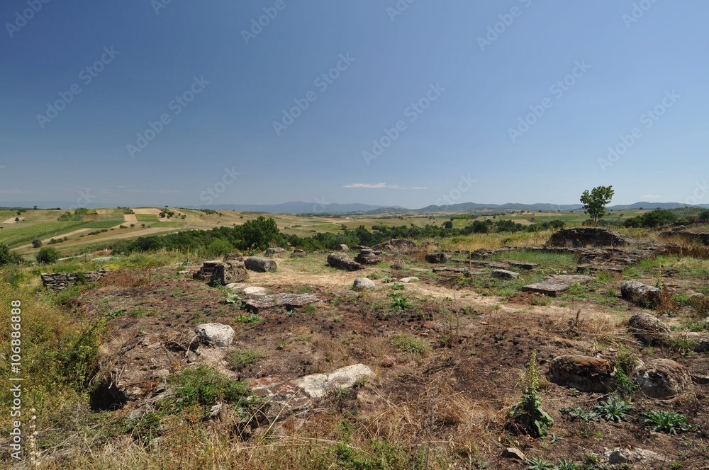 Fototapeta premium Iustiniana Prima, Byzantine ruins in Serbia