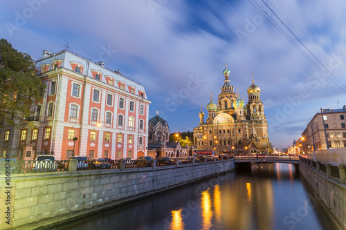 Church of the Saviour on Spilled Blood  St. Petersburg  Russia