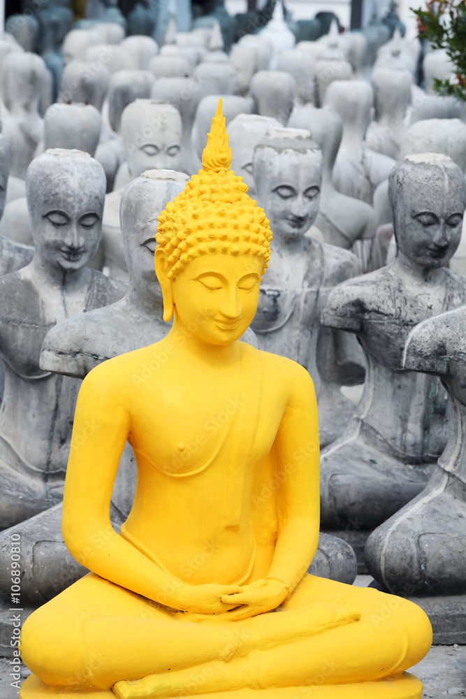 Fototapeta premium buddha statue background.