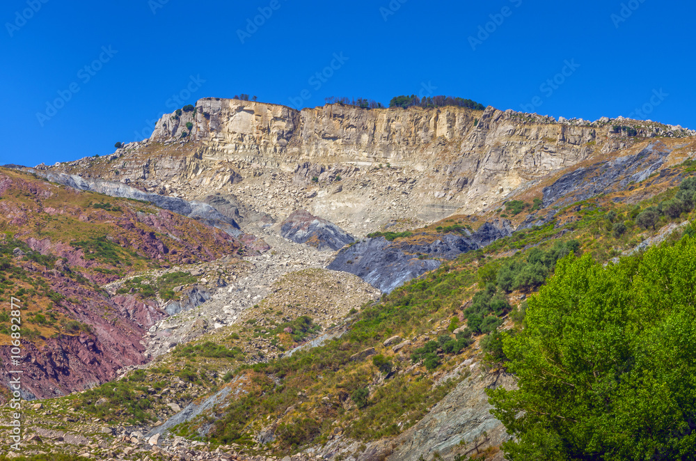 Fototapeta premium Wild landscape, Sicily ,Italy.