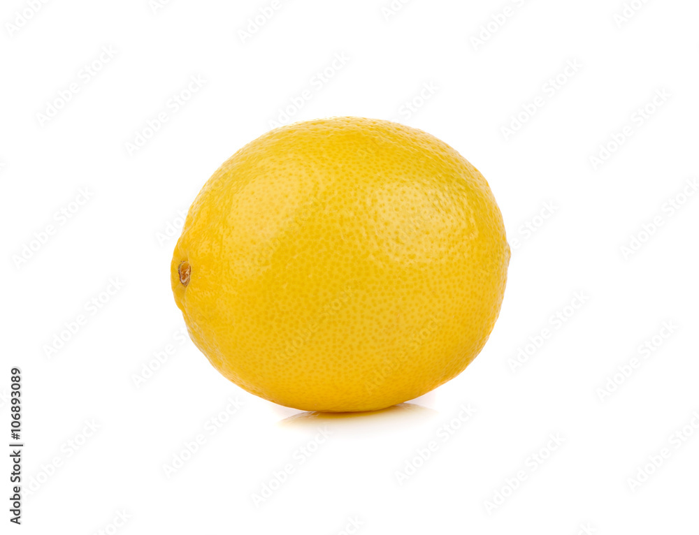 lemons on white background lemons on white background