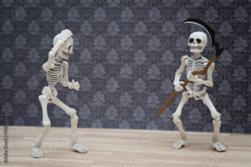 skeletons and scythe joke
