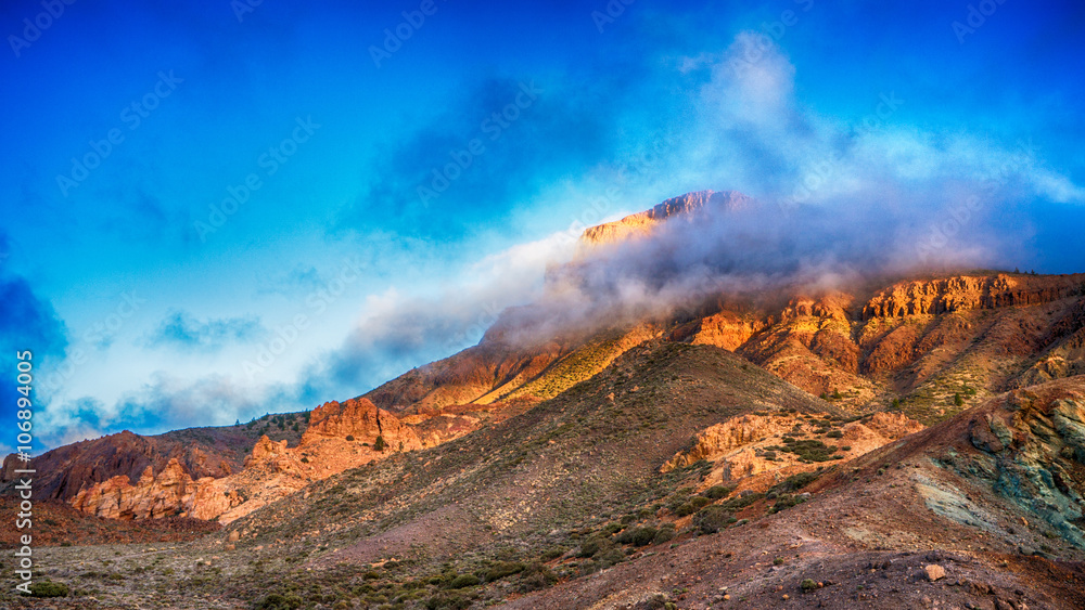 Rocks in Teide caldera