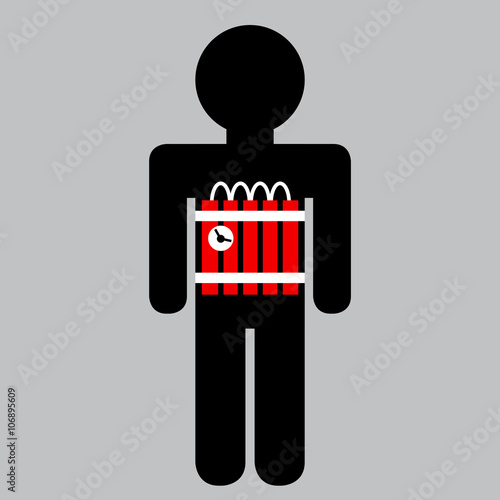 Terrorist - suicide bomber