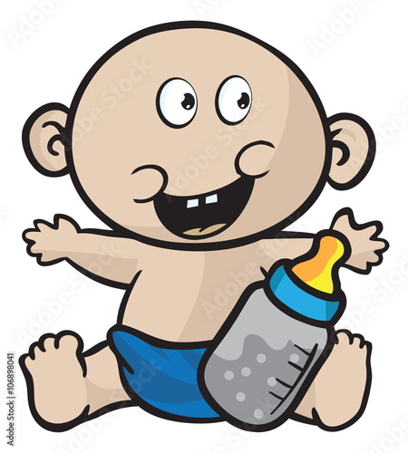 human emotions in a little baby