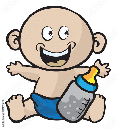 human emotions in a little baby