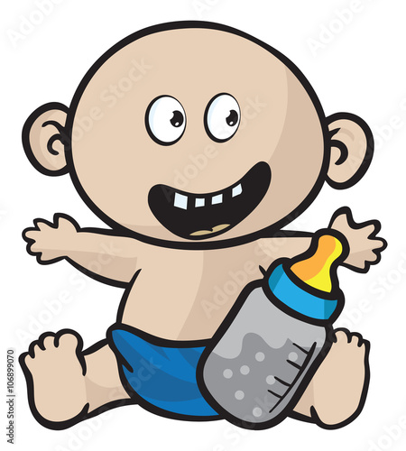 human emotions in a little baby