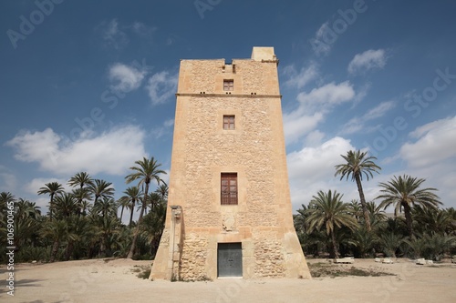 Tower Vaillo in Elche  Spain