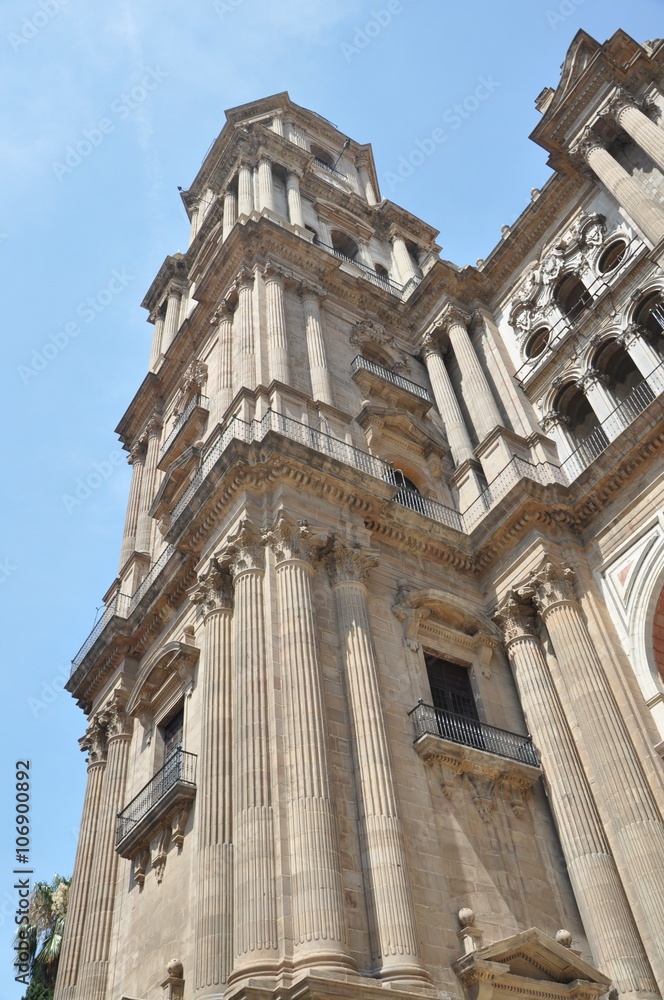 The Cathedral of the Incarnation in Malaga