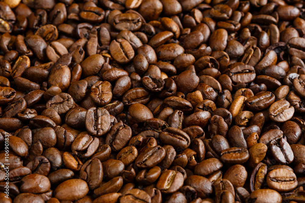 Coffee beans background Coffee beans background