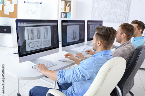 Stylish engineers office