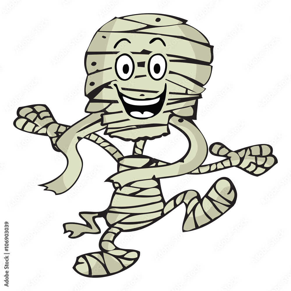 mummy cartoon mummy cartoon