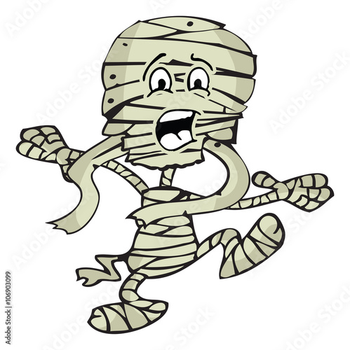 mummy cartoon