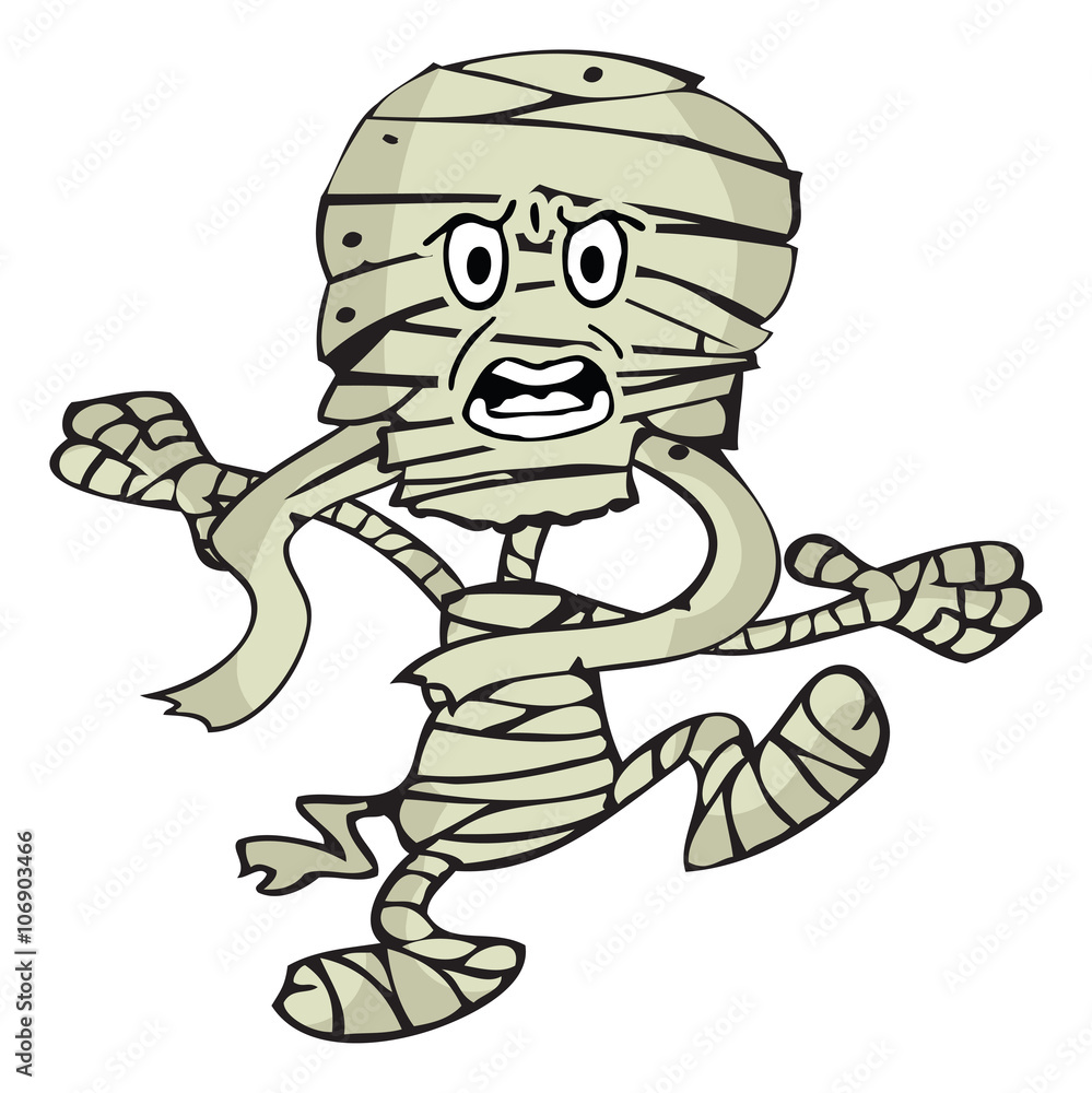 mummy cartoon mummy cartoon