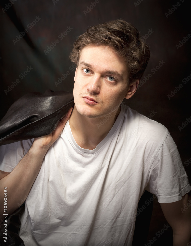 Portrait of a Young Man. Portrait of a Young Man.