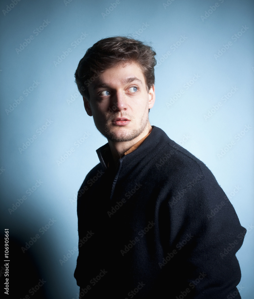 Fototapeta premium Portrait of a Young Man.
