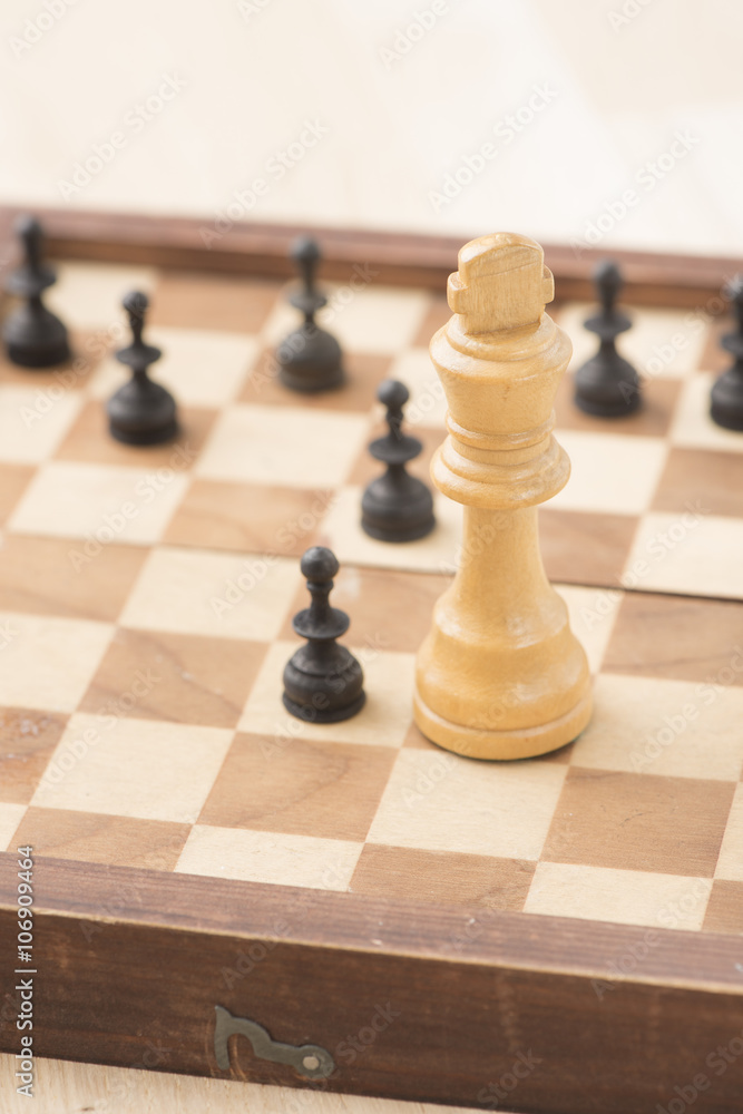 Chess pieces with more power Chess pieces with more power