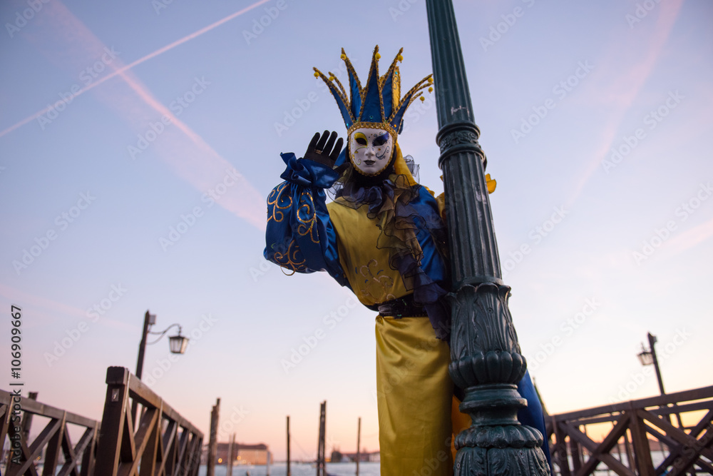 Naklejka premium Carnevale a Venezia