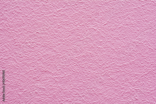 Wall plastered pink