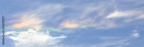 Iridescent Clouds Over the Mid-Willamette Valley, Marion County, Oregon