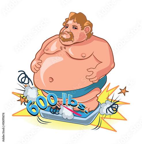 A fat man weigh problem