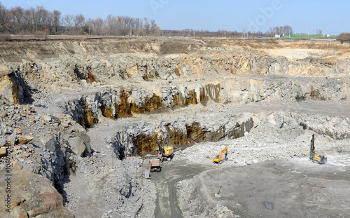 Chalk quarry
