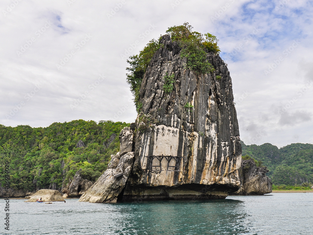 Limestone Rock Outcrop - Caramoan, Camarines Sur, Philippines